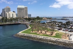View from the USS Midway